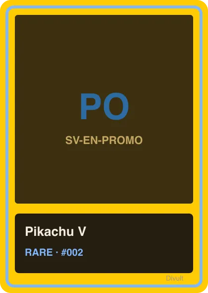 Pikachu V