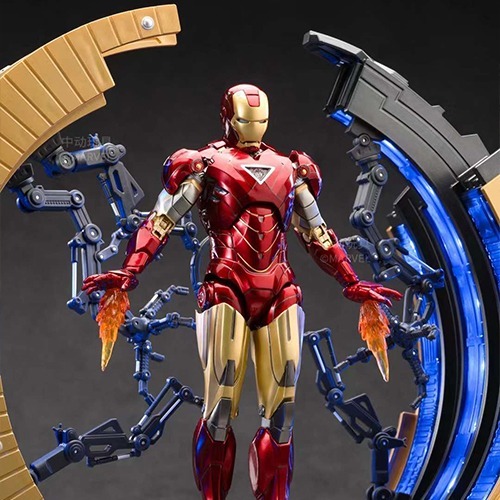 ZD TOYS ZD 토이즈 마블 아이언맨 마크6 MK6 슈트업 겐트리 1/10 디오라마